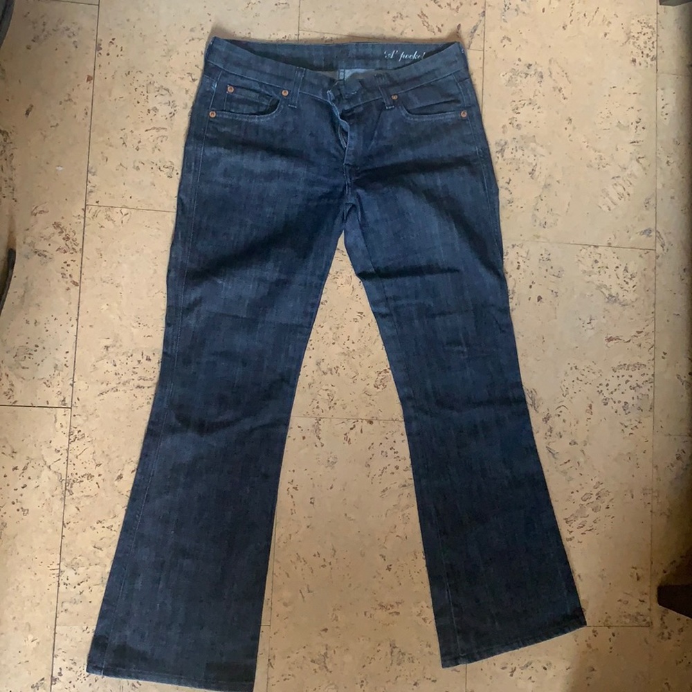 7 For All Mankind Boot Cut “A Pocket” Jeans (Size: 29)